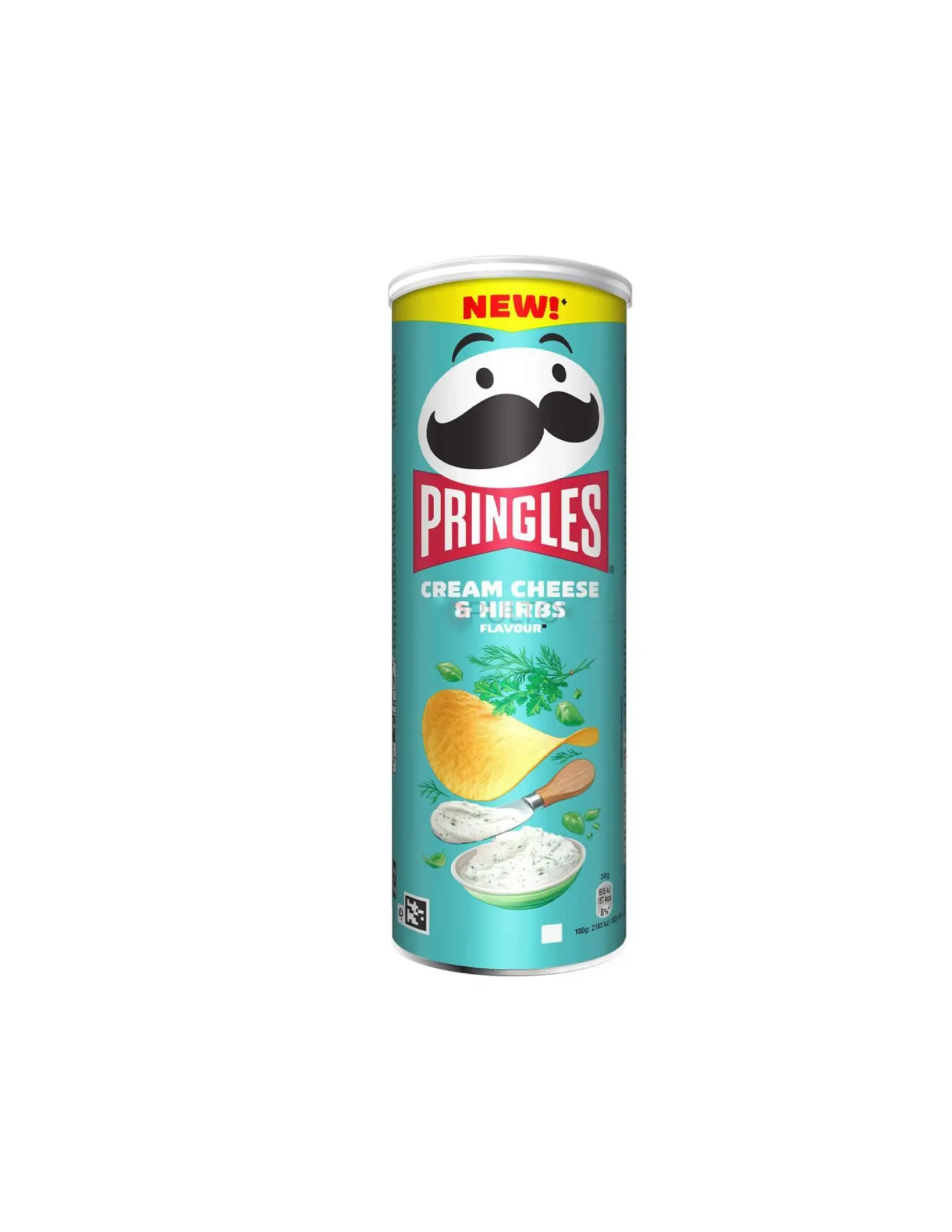 PRINGLES CREAM CHEESE & HERBS 165G