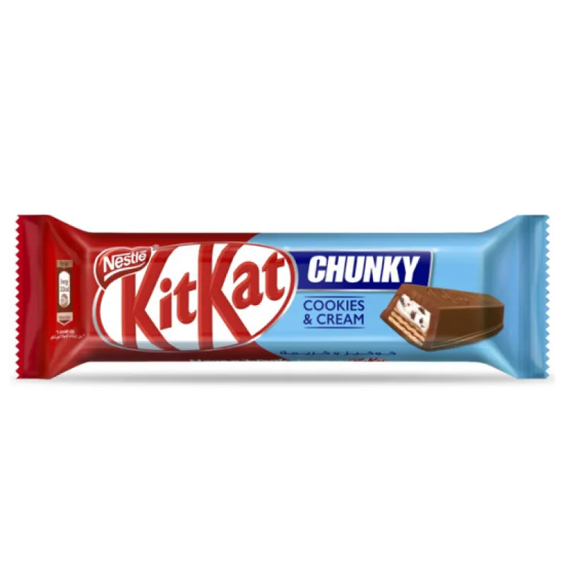[9556001216137/9556001216144] KITKAT CHUNKY COOKIES & CREAM 38G