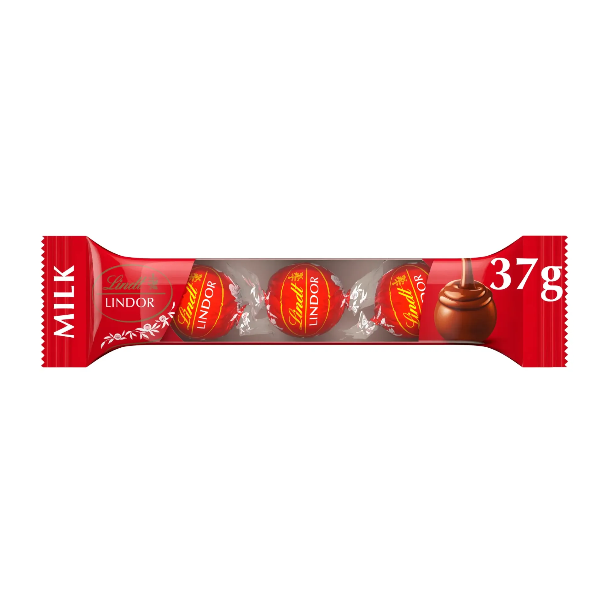 [8003340806433] LINDT LINDOR TRIO MILK 37G